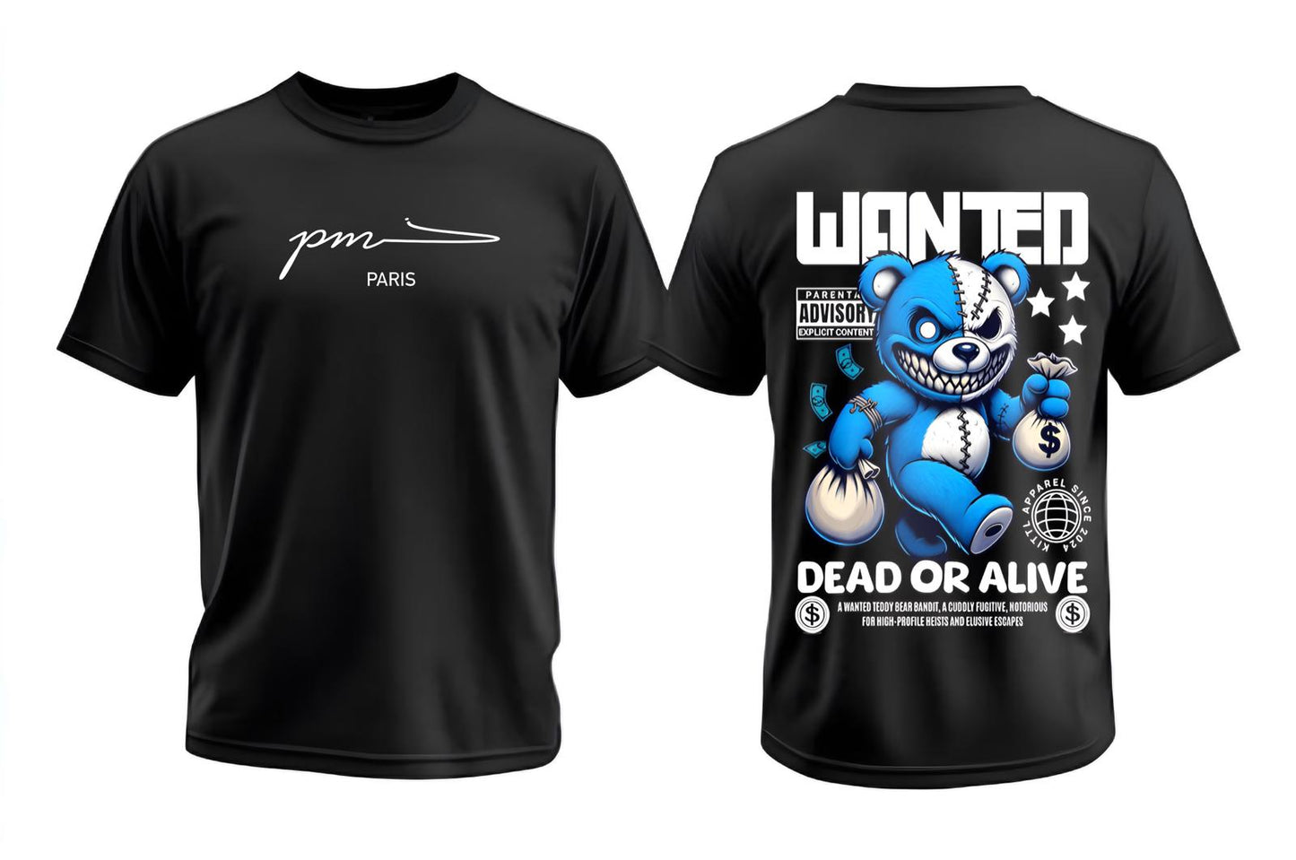 Wanted Teddy T-shirt